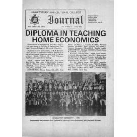 Hawkesbury Agricultural College Journal (Vol.77, No.3) June, 1980