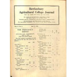 Hawkesbury Agricultural College Journal (Vol.47, No. 5) May 31 1950