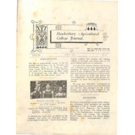 Hawkesbury Agricultural College Journal (Vol.12, No.6) June 1915