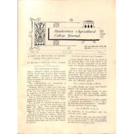 Hawkesbury Agricultural College Journal (Vol.12, No.7) July 1915