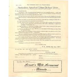 Hawkesbury Agricultural College Journal (Vol.13, No.6) June 1916