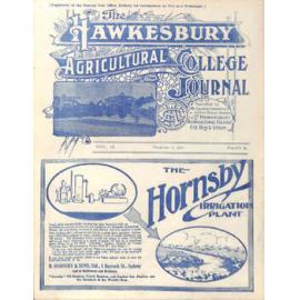 Hawkesbury Agricultural College Journal (Vol.13, No.2) February 1916