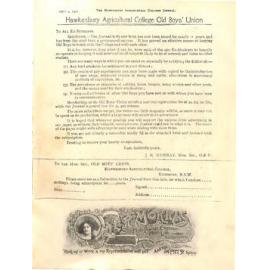 Hawkesbury Agricultural College Journal (Vol.14, No.4) April 1917