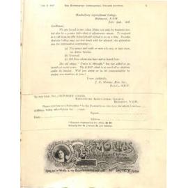 Hawkesbury Agricultural College Journal (Vol.14, No.7) July 1917