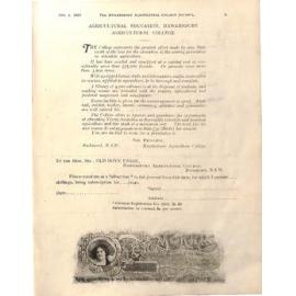 Hawkesbury Agricultural College Journal (Vol.15, No.2) February 1918