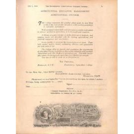 Hawkesbury Agricultural College Journal (Vol.15, No.7) July 1918