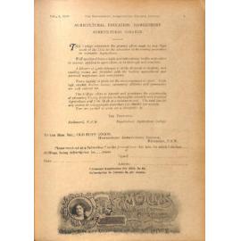 Hawkesbury Agricultural College Journal (Vol.16, No.2) February 1919