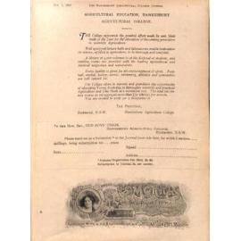 Hawkesbury Agricultural College Journal (Vol.17, No.2) February 1920