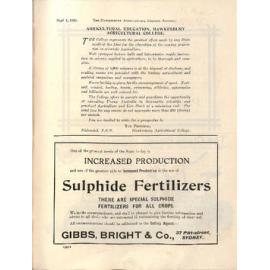 Hawkesbury Agricultural College Journal (Vol.17, No.8 September 1920