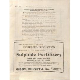 Hawkesbury Agricultural College Journal (Vol.18, No.1) February 1921