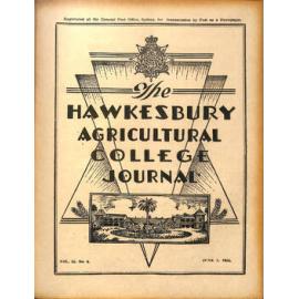 Hawkesbury Agricultural College Journal (Vol.52, No.6) June 1955