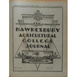 Hawkesbury Agricultural College Journal (Vol.52, No.7) July 1955