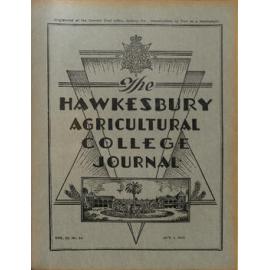 Hawkesbury Agricultural College Journal (Vol.52, No.10) October 1955