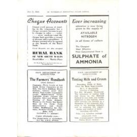 Hawkesbury Agricultural College Journal (Vol.36, No.5) May 1939
