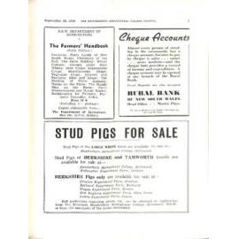 Hawkesbury Agricultural College Journal (Vol.36, No.9) September 1939