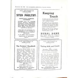 Hawkesbury Agricultural College Journal (Vol.36, No.12) December 1939