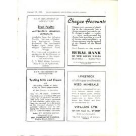 Hawkesbury Agricultural College Journal (Vol.37, No.1) January 1940