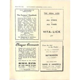 Hawkesbury Agricultural College Journal (Vol.37, No.3) March 1940
