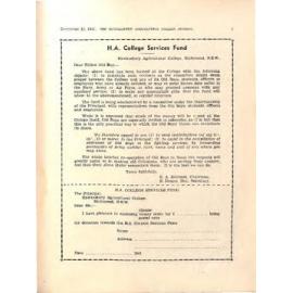 Hawkesbury Agricultural College Journal (Vol.38, No.12) December 1941