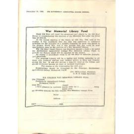 Hawkesbury Agricultural College Journal (Vol.40, No.12) December 1943