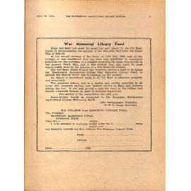 Hawkesbury Agricultural College Journal (Vol.41, No.4) April 1944