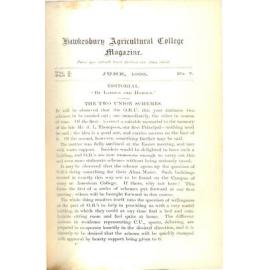 Hawkesbury Agricultural College Magazine (Vol.2, Part 2, No.7) June 1900
