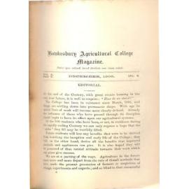 Hawkesbury Agricultural College Magazine (Vol.2, Part 4, No.9) December 1900