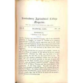 Hawkesbury Agricultural College Magazine (Vol.2, Part 5, No.10) March 1901
