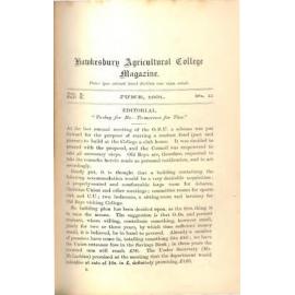 Hawkesbury Agricultural College Magazine (Vol.2, Part 6, No.11) June 1901