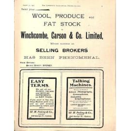 Hawkesbury Agricultural College Journal (Vol.IV, No.9) August 1907