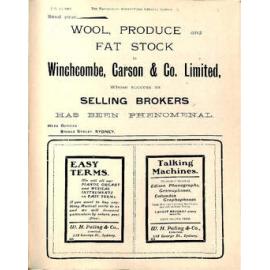 Hawkesbury Agricultural College Journal (Vol.IV, No.8) July 1907