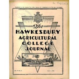 Hawkesbury Agricultural College Journal (Vol.53, No.5) May 1956