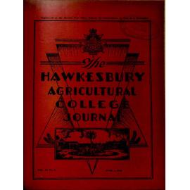 Hawkesbury Agricultural College Journal (Vol.53, No.6) June 1956