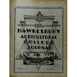 Hawkesbury Agricultural College Journal (Vol.53, No.9) September 1956