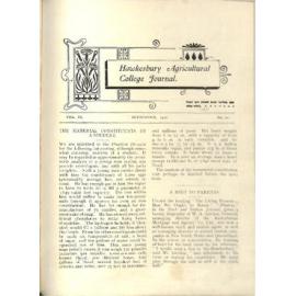 Hawkesbury Agricultural College Journal (Vol.IX, No.10) September 1912