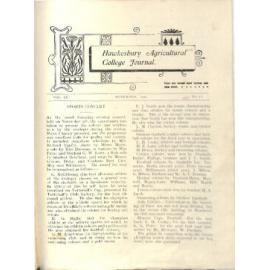 Hawkesbury Agricultural College Journal (Vol.IX, No.12) November 1912