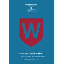 Learning Guide - Accounting Professional Engagement (200693) - Quarter 1 2016