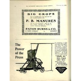 Hawkesbury Agricultural College Journal (Vol.22, No.8) November 1925