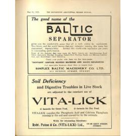 Hawkesbury Agricultural College Journal (Vol.23, No.4) May 1926