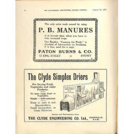 Hawkesbury Agricultural College Journal (Vol.23, No.5) August 1926