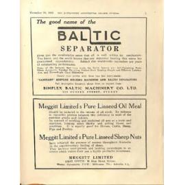 Hawkesbury Agricultural College Journal (Vol.23, No.8) November 1926