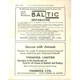 Hawkesbury Agricultural College Journal (Vol.24, No.4) May 1927
