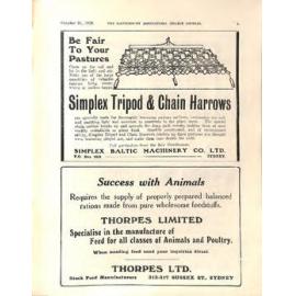 Hawkesbury Agricultural College Journal (Vol.25, No.7) October 1928