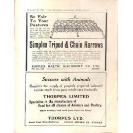 Hawkesbury Agricultural College Journal (Vol.25, No.8) November 1928