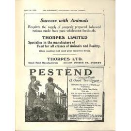Hawkesbury Agricultural College Journal (Vol.26, No.4) April 1929