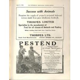Hawkesbury Agricultural College Journal (Vol.26, No.7) July 1929