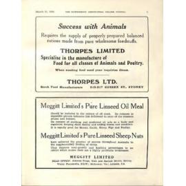 Hawkesbury Agricultural College Journal (Vol.27, No.3) March 1930