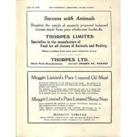 Hawkesbury Agricultural College Journal (Vol.27, No.4) April 1930