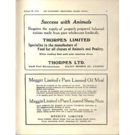 Hawkesbury Agricultural College Journal (Vol.27, No.8) August 1930