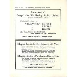 Hawkesbury Agricultural College Journal (Vol.28, No.3) March 1931
